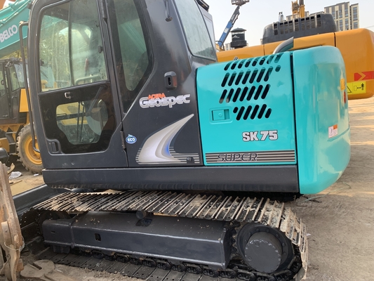 Kobelco SK75 graafmachine gebruikt en in goede staat ideaal voor bouwwerkzaamheden