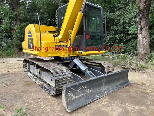 CE/EPA gecertificeerde Komatsu PC70-8 mini graafmachine met after-sales en Cummins motor