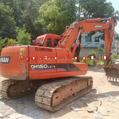 Doosan DH150LC-7 graafmachine Alle functies Normaal EPA/CE gecertificeerd Gebruikt en betaalbaar