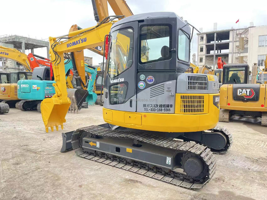 90% graafmachine Japan Hydraulische graafmachine Komatsu PC78US met alle functies normaal