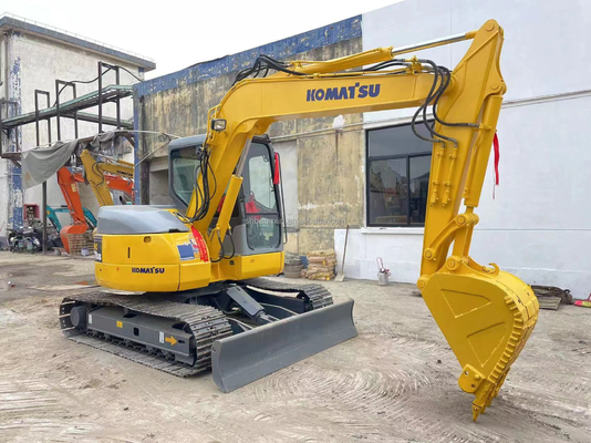 90% graafmachine Japan Hydraulische graafmachine Komatsu PC78US met alle functies normaal