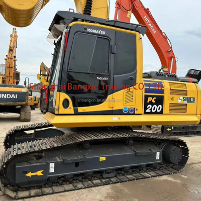 Originele Japanse gebruikte Komatsu PC200 graafmachine met lage uren en 1m3 emmercapaciteit