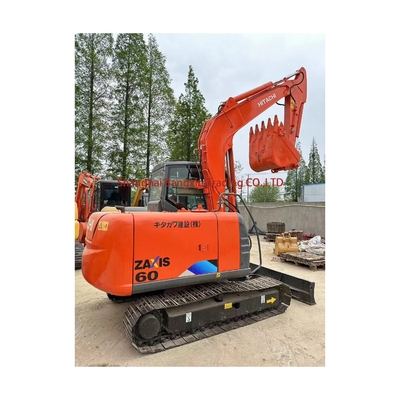 6000 KG Hitachi ZX60 graafmachine tweedehands Japanse machines en betrouwbaarheid