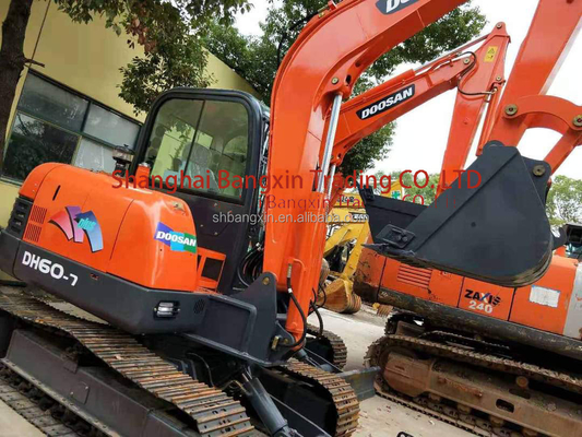 DH60 Doosan graafmachine Tweedehands graafmachine met EPA/CE-certificering