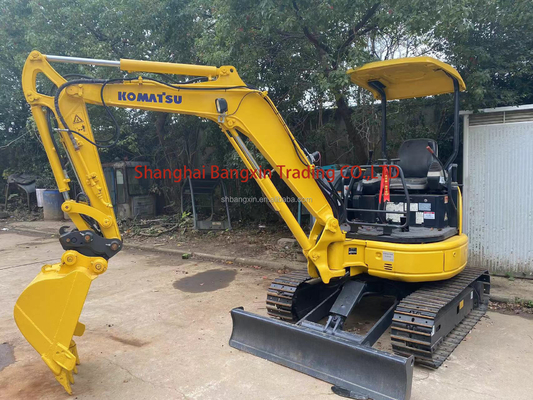 Gebruikte Komatsu PC30MR mini graafmachine met gratis verzending en 3000 kg machinegewicht