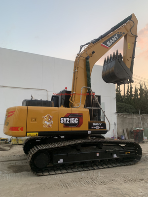 1.3 Emmercapaciteit Sany SY215 tweedehands graafmachine voor uw bouwbehoeften