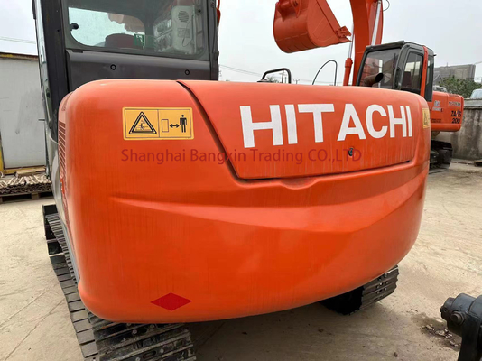 Tweedehands Hitachi ZX60 mini graafmachine met sterke kracht en hydraulische stabiliteit