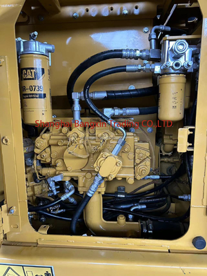 Mini graafmachine Cat312d2 met lage werktijden en 12000 kg machinegewicht uit Japan