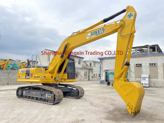 110 K Hydraulische klep Gebruikte Komatsu PC210LC-8 graafmachine voor bouwprojecten