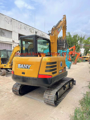 Global Sany SY55C graafmachine met bewegend blad
