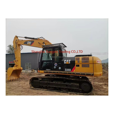 1 Emmercapaciteit Gebruikte graafmachine Cat 320D Ja voor inspectie