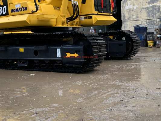 EPA/CE gecertificeerde gebruikte Komatsu PC130 graafmachine met originele motor en betaalbare prijs