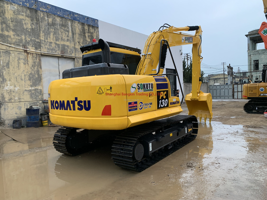 EPA/CE gecertificeerde gebruikte Komatsu PC130 graafmachine met originele motor en betaalbare prijs