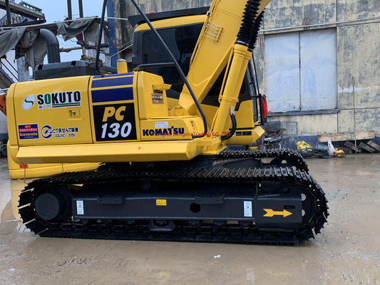 EPA/CE gecertificeerde gebruikte Komatsu PC130 graafmachine met originele motor en betaalbare prijs