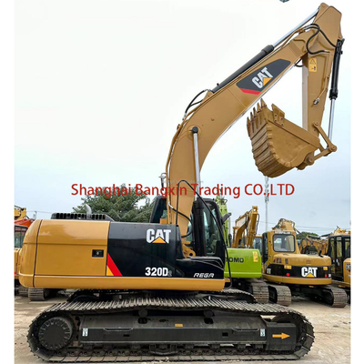 Sterk vermogen en hydraulische stabiliteit Gebruikte 20 ton graafmachine CAT 320D2 Digger Equator