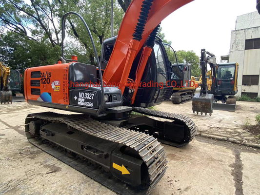 Tweedehands Hitachi ZX120 graafmachine met alle functies in goede staat