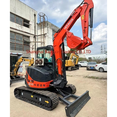 Hitachi ZX50-3F tweedehands graafmachine met 0,2 emmercapaciteit geïmporteerd uit Japan