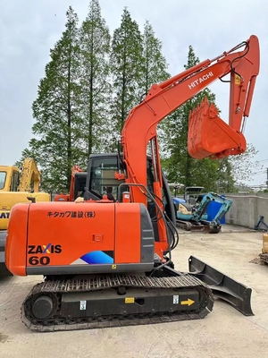 90% gebruikte Hitachi ZX60 Mini Graafmachine van 6 ton gemaakt in Japan voor uw industriële behoeften