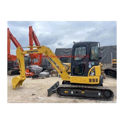 Komatsu PC55MR-2 goede staat Japanse gebruikte graafmachine met originele hydraulische pomp