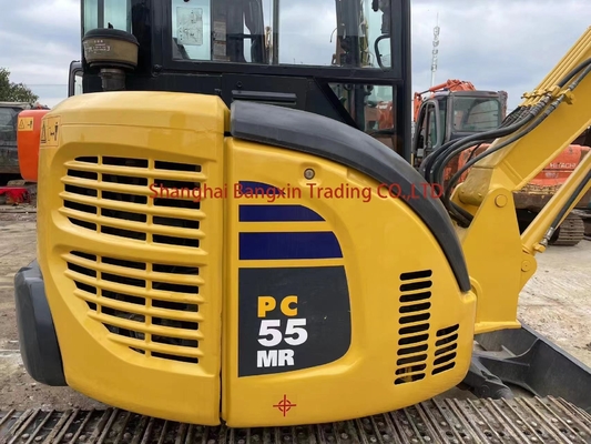 Komatsu PC55MR-2 goede staat Japanse gebruikte graafmachine met originele hydraulische pomp