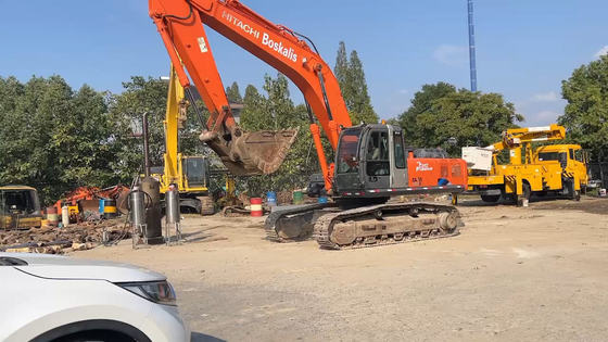 Duurzame gebruikte Hitachi ZX350-3G graafmachine ingevoerd uit Japan voor aardbevingen
