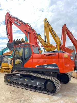 1.5 Emmercapaciteit Doosan DX225LC Graafmachine Origineel uit Korea voor zwaar werk