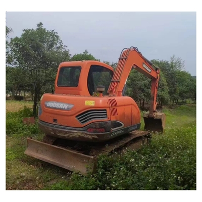 2021 Doosan DX70 graafmachine met 0,25 emmercapaciteit Gebruikte kruipergraafmachine