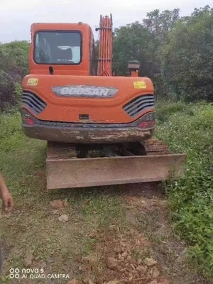 2021 Doosan DX70 graafmachine met 0,25 emmercapaciteit Gebruikte kruipergraafmachine