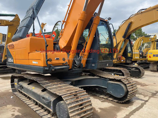 22000 KG machinegewicht gebruikte Hyundai R220-9S graafmachine tweedehands Cummins motor
