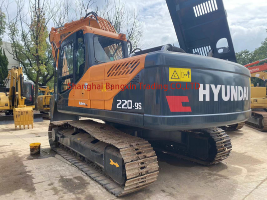 Originele hydraulische pomp Gebruikte Hyundai R220-9S graafmachine met uitstekende werkprestaties