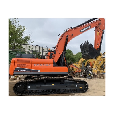 Zware bouwmachine Doosan Dx300 Tweedehands graafmachine met onderdelen 30 ton