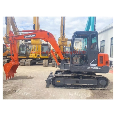 5 ton Doosan DH55 graafmachine in Korea EPA/CE gecertificeerd en sterke hydraulische stabiliteit
