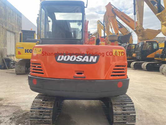 5 ton Doosan DH55 graafmachine in Korea EPA/CE gecertificeerd en sterke hydraulische stabiliteit