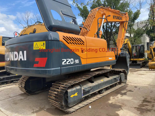 Hyundai R220-9S gebruikte graafmachine met een bedrijfsgewicht van 1 en 22 TON in goede staat
