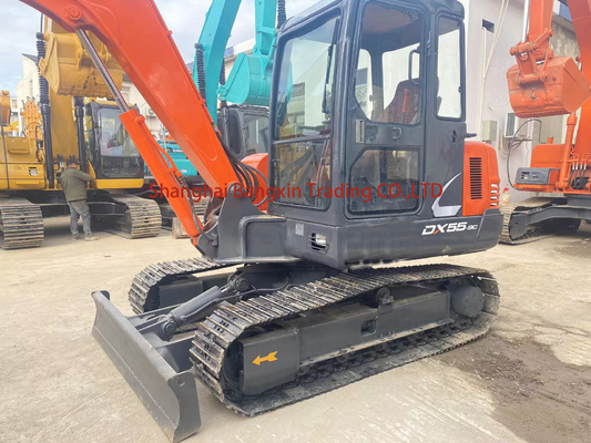 5 ton Doosan DH55 graafmachine in Korea EPA/CE gecertificeerd en sterke hydraulische stabiliteit