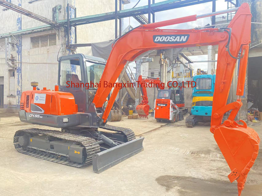 5 ton Doosan DH55 graafmachine in Korea EPA/CE gecertificeerd en sterke hydraulische stabiliteit