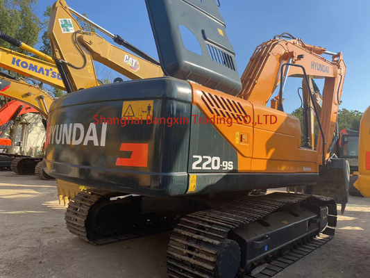 Hyundai R220-9S gebruikte graafmachine met een bedrijfsgewicht van 1 en 22 TON in goede staat