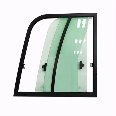 Graafcabine Zware machine schuifvenster 5 mm gehard glas voor 20 kledingwinkels