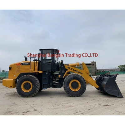 Liugong 99% Aardbewerkingsmachines CLG856H 856H 5 ton Wiellader voor zware werkzaamheden