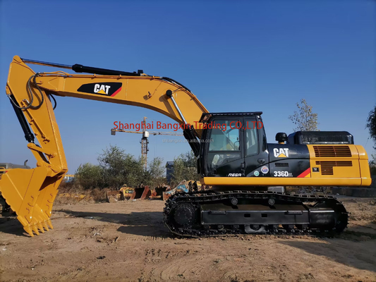 Gebruikte graafmachine CAT 336D2L uit Japan met 600 werkuren in goede staat