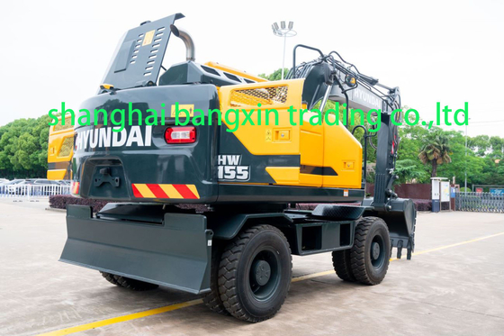Gebruikte graafmachine tweedehands Hyundai HW150 graafmachine voor uw industrie behoefte