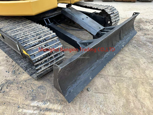 Werk gegarandeerd met originele hydraulische klep, gebruikte graafmachine CAT 308C en 700 werkuren
