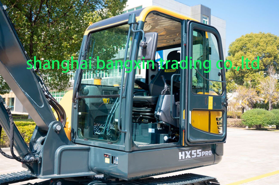 Gebruikte Hyundai HX55pro graafmachine met 500 werkuren en originele hydraulische cilinder