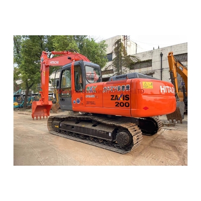 Gebruikte Hitachi ZX200 Crawler Excavator Tweedehands Excavator Originele EPA/CE gecertificeerd