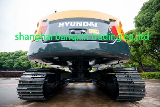 Gebruikte Hyundai HX80 graafmachine met sterk vermogen en hydraulische stabiliteit bij verbruik