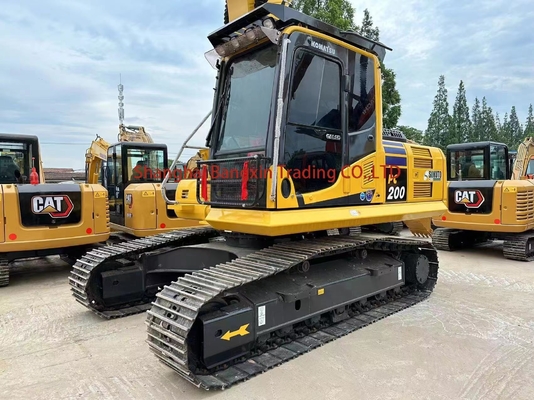 Originele hydraulische klep gebruikte graafmachine Komatsu PC200-8 met EPA/CE-certificering