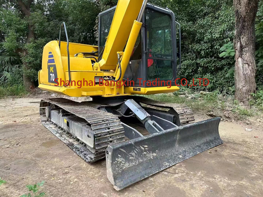 Gebruikte graafmachine van Komatsu PC70 met originele hydraulische klep van 7000 kg