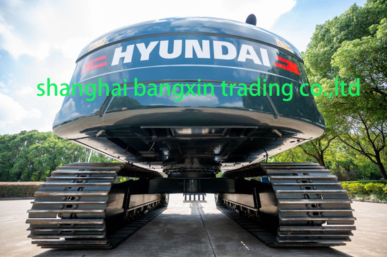 Gebruikte Hyundai HX155L graafmachine met 89 kw vermogen in uitstekende staat