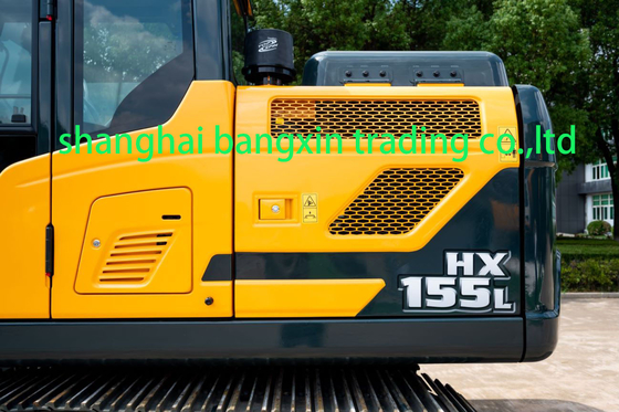 Gebruikte Hyundai HX155L graafmachine met 89 kw vermogen in uitstekende staat