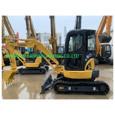 Komatsu motor mini graafmachine 3,5 ton EPA Farm Gebruikte Crawler Digger Compact MiniBagger